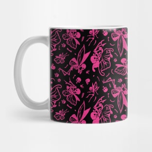 Dead Fairy Pattern Mug